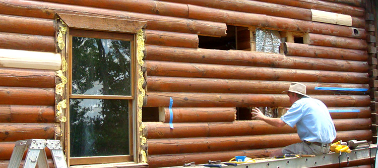 Log Home Repair Taliaferro County, Georgia